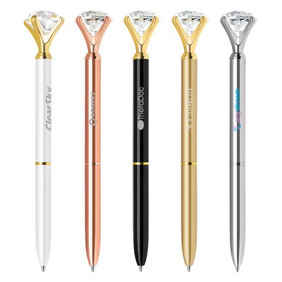 Diamond-III Crystal Top Pens